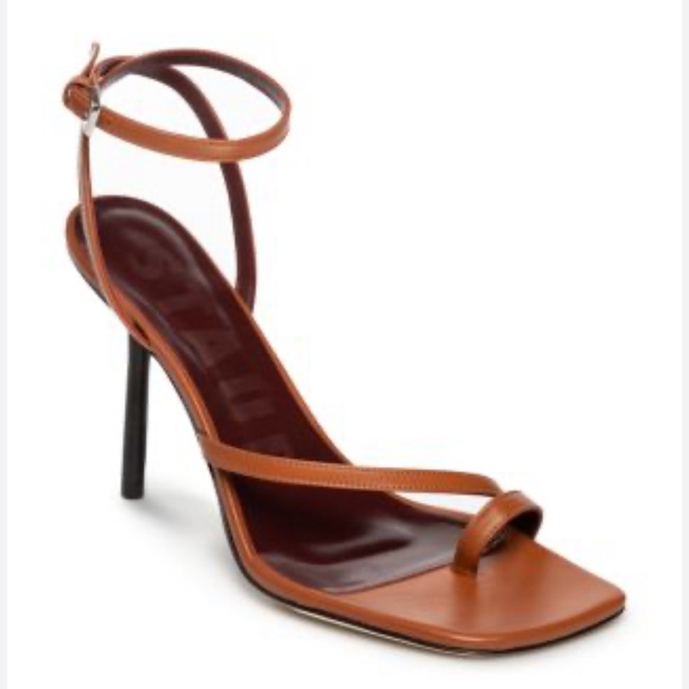 Staud Women's Mona Ankle Strap High Heel Sandals